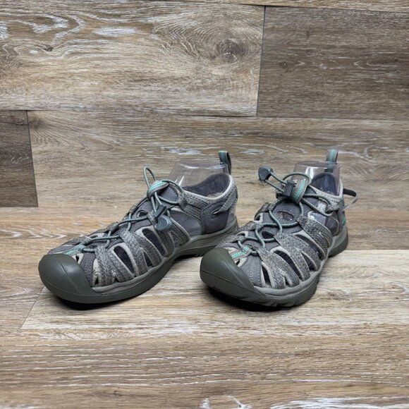 Keen Whisper Gray Lightweight Trail Water Ready Shoes Women's Size 8.5-9 - Picture 1 of 6